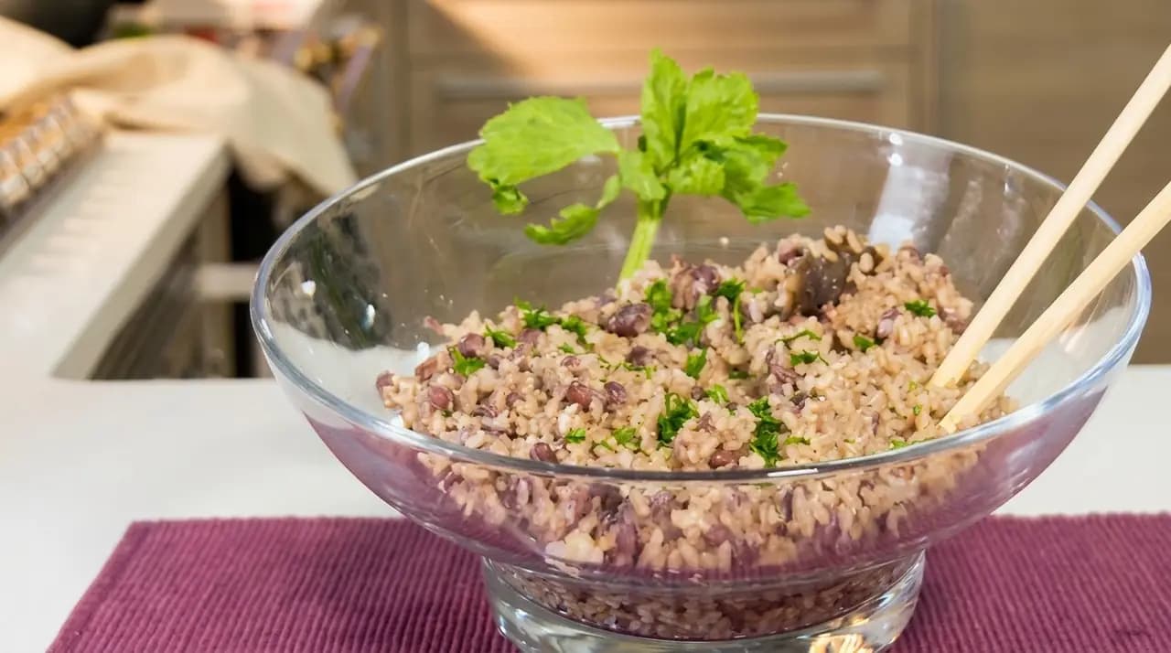 Recipe 17: Brown Rice with Azuki Beans