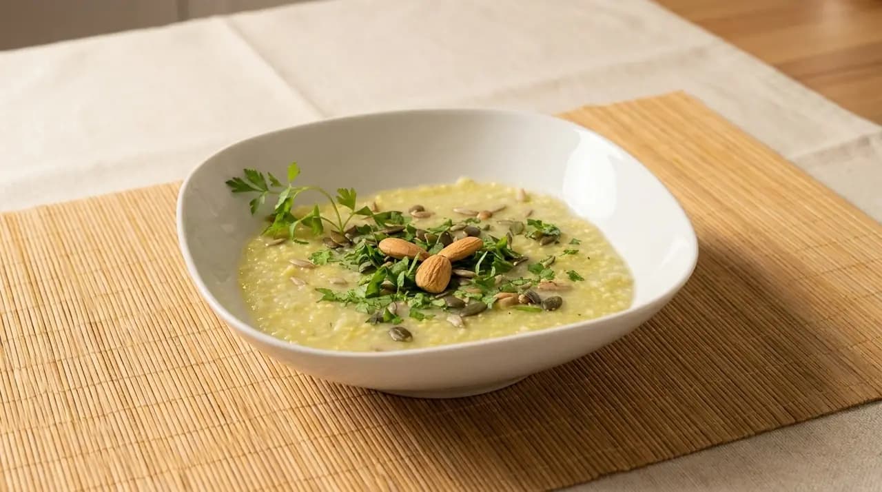 Recette 31: Crème de Millet aux Légumes