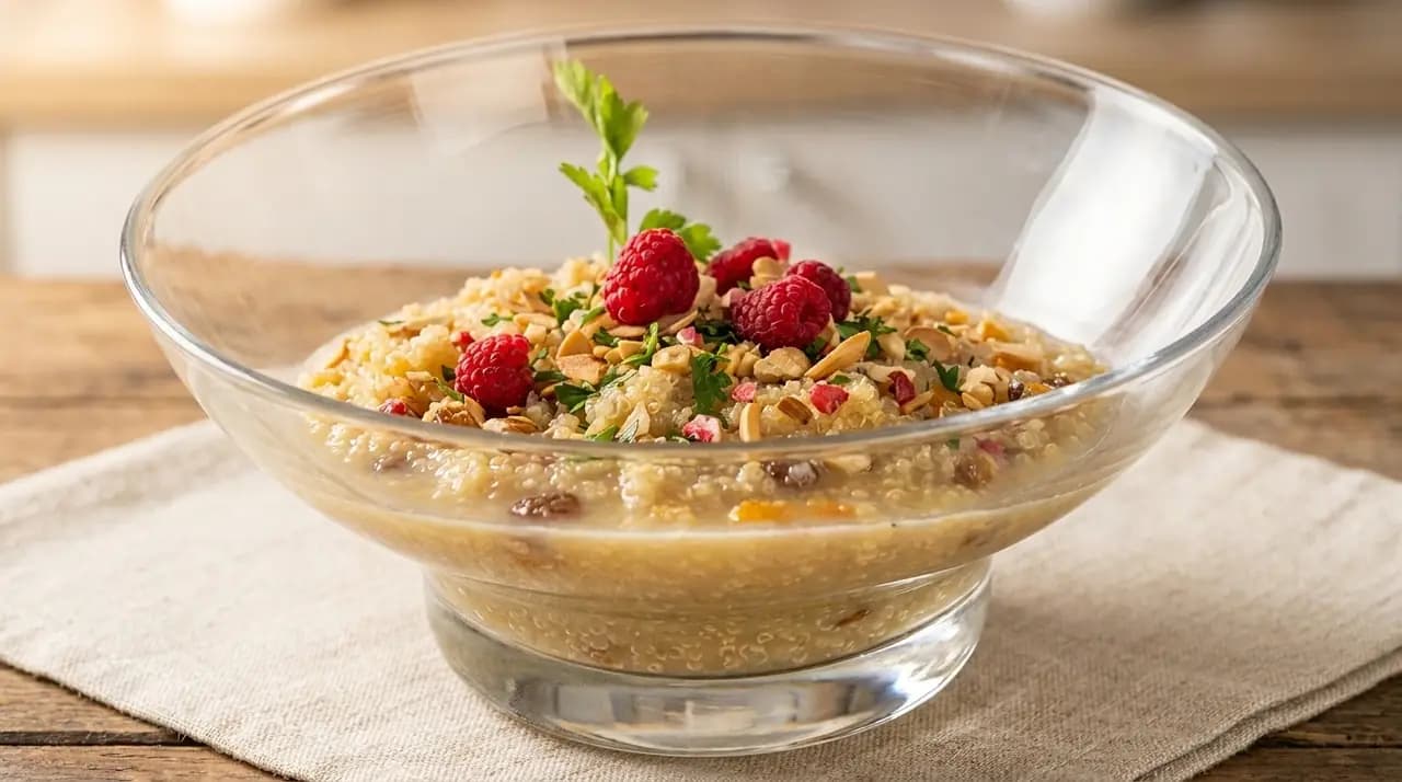 Recette 39: Crème Sucrée de Quinoa