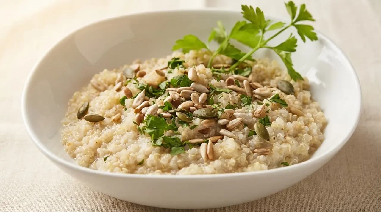 Receita 43: Creme de Flocos de Aveia com Quinoa