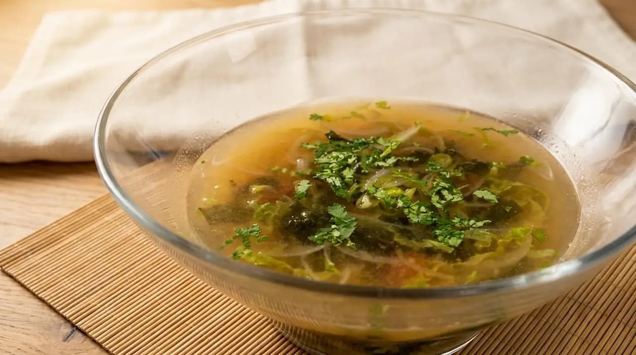 Recette 49: Soupe Miso au Wakame