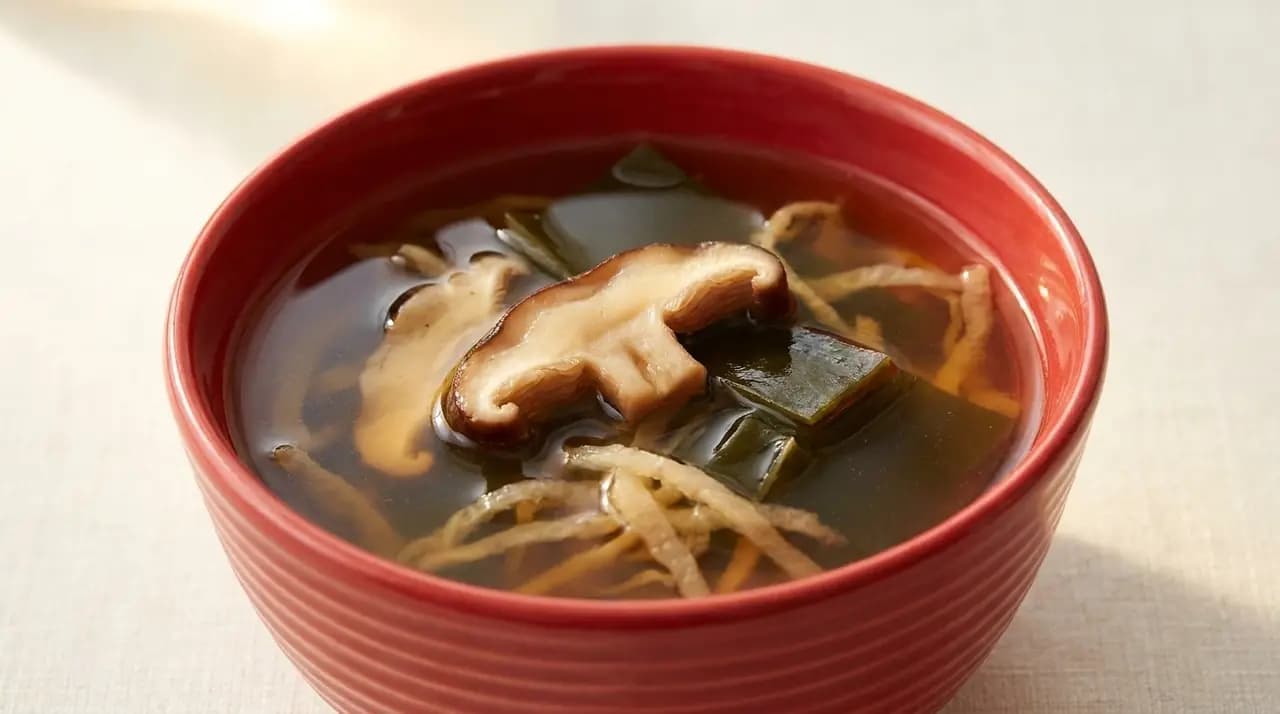 Recette 50: Soupe Dépurative de Daikon, Shiitake et Kombu