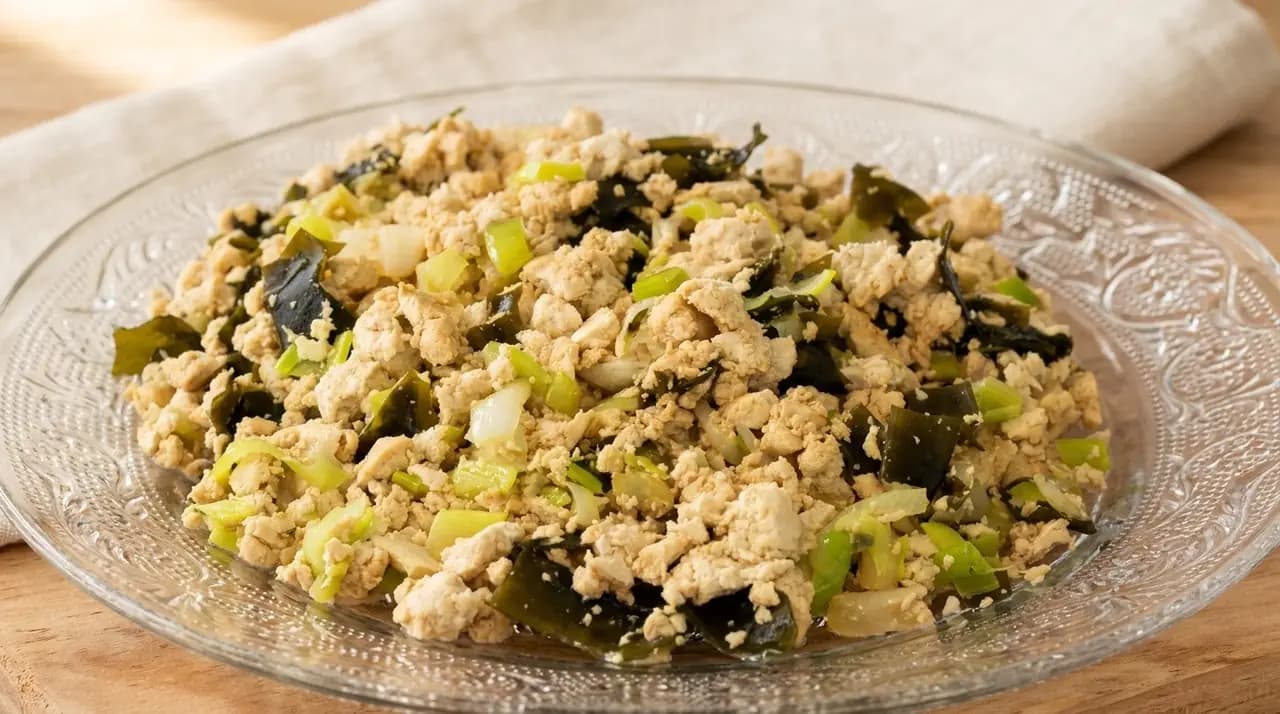Receta 59: Revoltillo de Tofu y Wakame