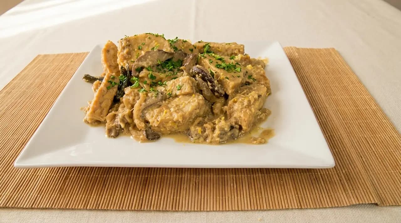 Receita 62: Tempeh com Amêndoas