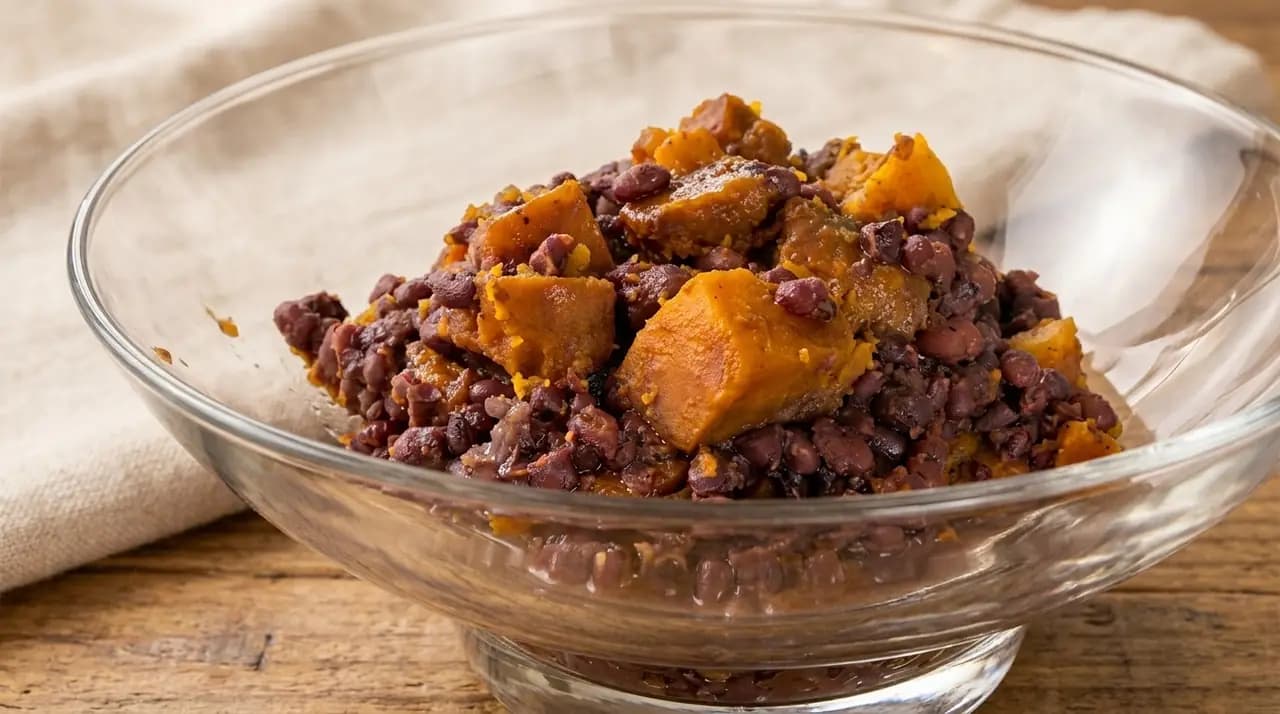 Receita 70: Azukis com Abóbora