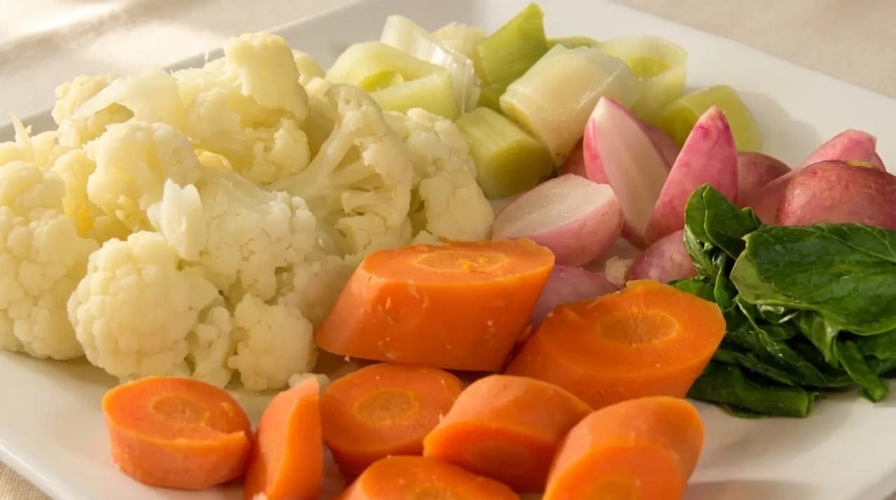 Receta 88: Verduras al Vapor