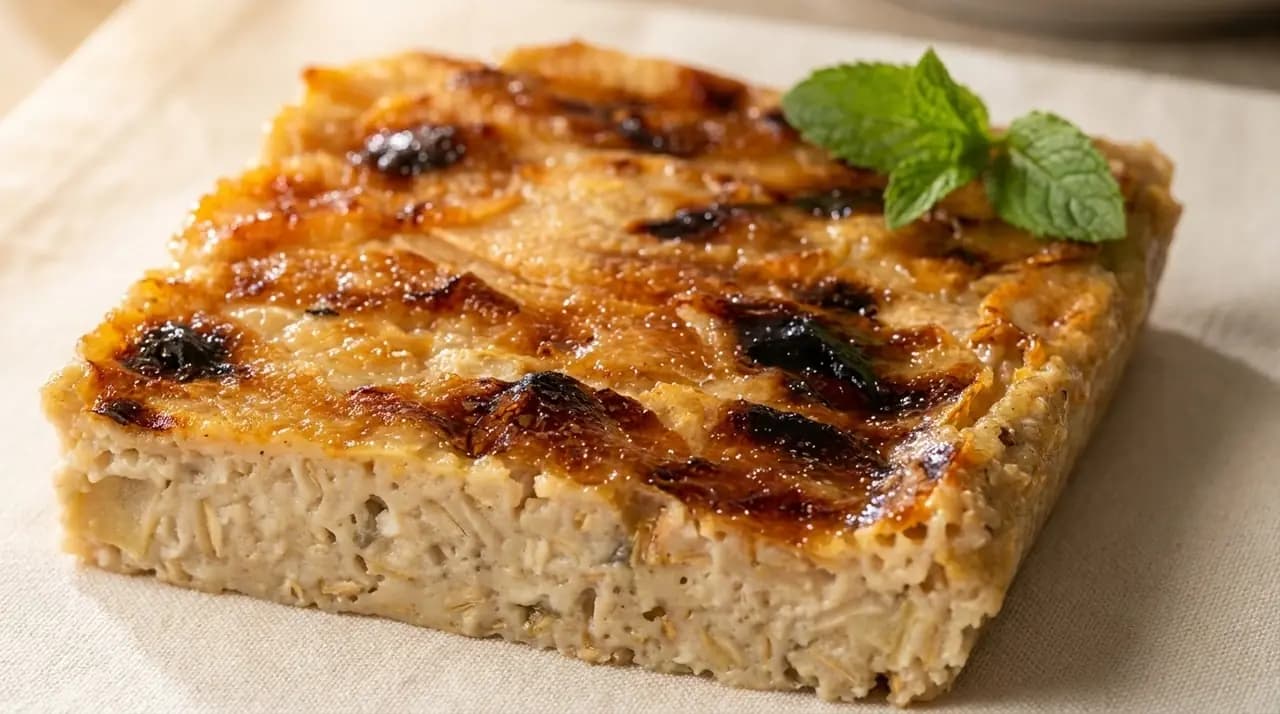 Receita 116: Tarte Suave de Aveia e Maçã