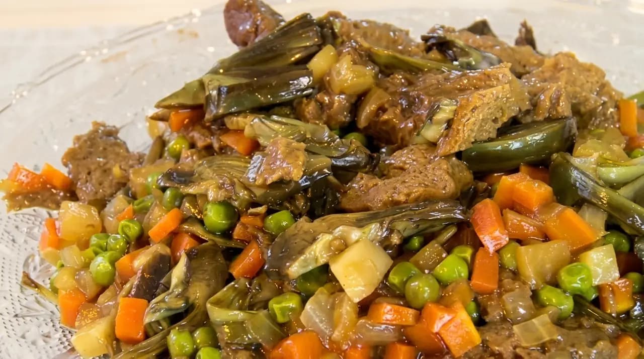 Receta 66: Fricandó de Seitán